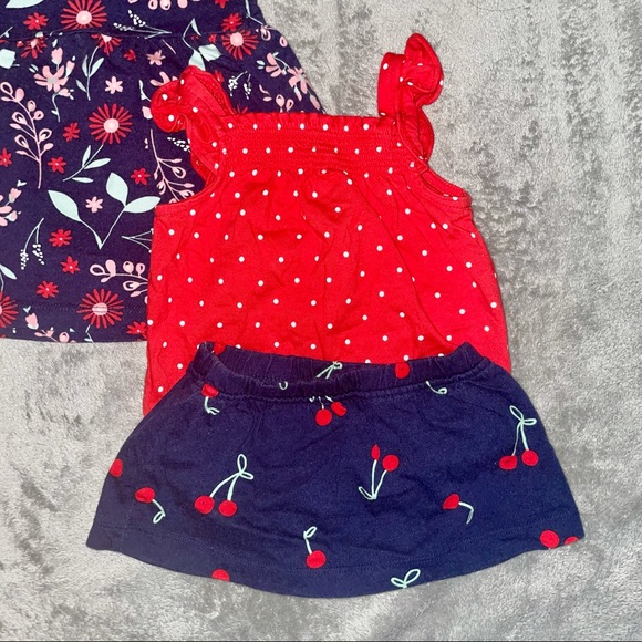 3 Like NEW Baby Girl 4th of July Outfits - size 6m - Picture 4 of 6